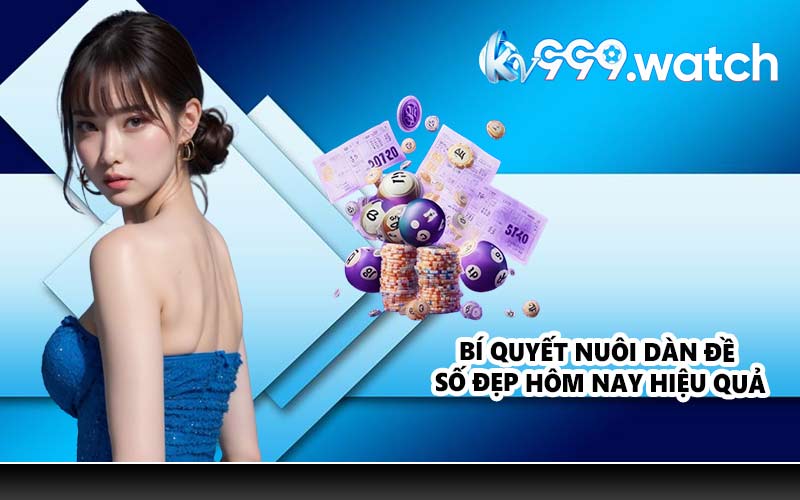Bí quyết nuôi dàn đề số đẹp hôm nay hiệu quả